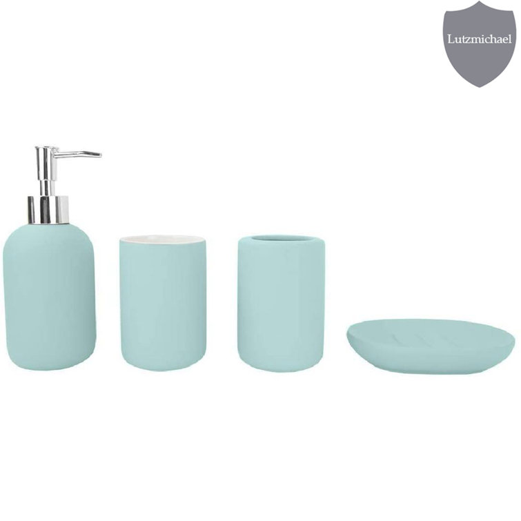 Latitude Run® 4 Piece Bathroom Accessory Set Wayfair